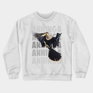 Anhinga Gray Crewneck Sweatshirt